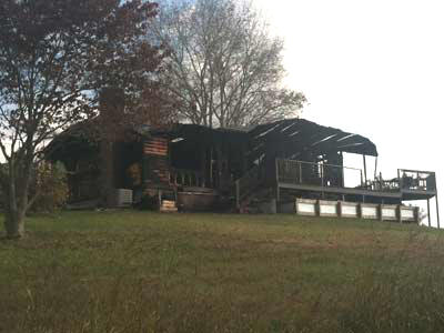 Loudon County emergency officials say the fire broke out around 7:15 a.m. on Allison Town Road in Philadelphia.