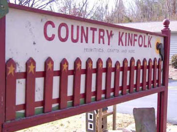 The Country Kinfolk store is tucked away along Highway 11 just outside of Lenoir City