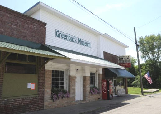 The Greenback Museum is located in the middle of what was once a bustling downtown strip. 
  
 (AMY SMOTHERMAN BURGESS/NEWS SENTINEL)
